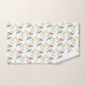 Bluebirds Badhandtuch Set (Handtuch)