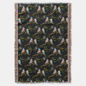 Bluebirds Black Decke (Vorderseite Vertikal)