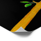 Bluebirds Black Poster (Ecke)