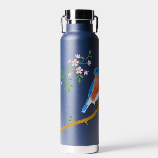 Bluebirds Black Thor Trinkflasche (Vorne)