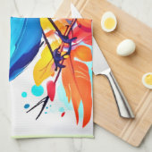 Bluebird's Bliss Art Geschirrtuch (Viertel Falte)