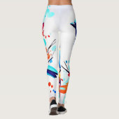 Bluebird's Bliss Art Leggings (Rückseite)