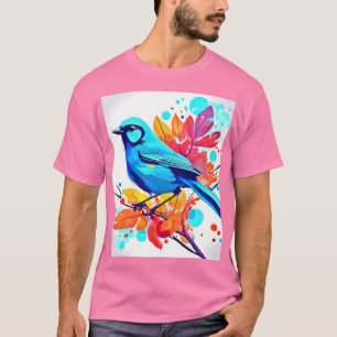Bluebird's Bliss Kunst T-Shirt