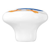 Bluebirds bringen Glück - SRF Keramikknauf (Seitenansicht)