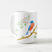 Bluebirds Classic Große Tasse (Vorderseite Links)
