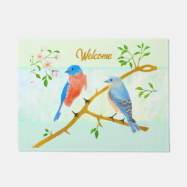 Bluebirds Doormat Fußmatte