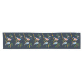 Bluebirds Dunkelblauer Tischläufer (Horizontal)