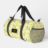 Bluebirds Gelbe Duffle Bag (Rechte Ecke)