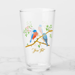 Bluebirds Glas