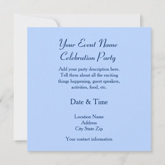 Bluebirds Goldfinches Birdhouses Blumengarten Einladung (Rückseite)