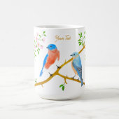 Bluebirds Große magische Tasse (Zentrum)