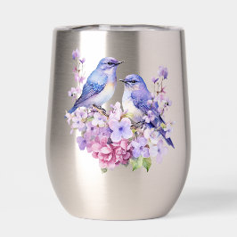 Bluebirds in Lilac-Blume