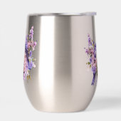 Bluebirds in Lilac-Blume (Links)