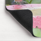 Bluebirds in Vogelbädern Mousepad (Ecke)