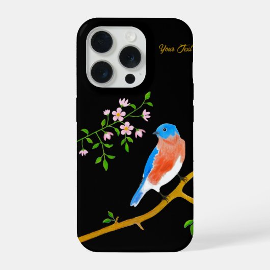 Bluebirds iPhone Hülle (Rückseite)