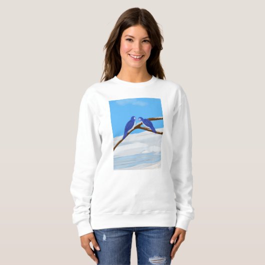 Bluebirds Lady Sweatshirt (Vorne ganz)