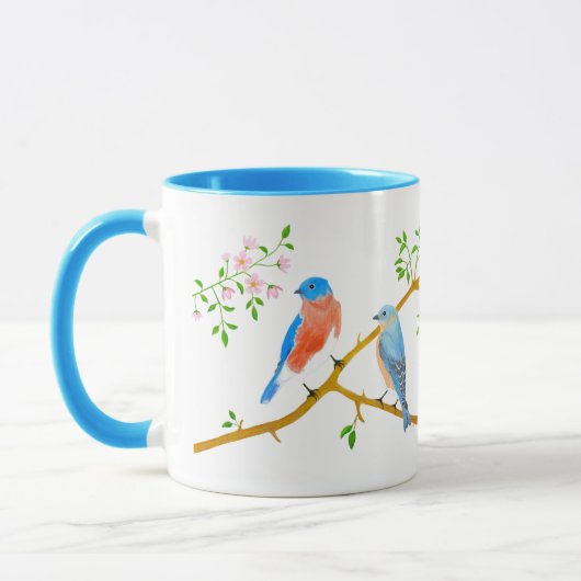 Bluebirds Light Blue Combo Tasse (Links)