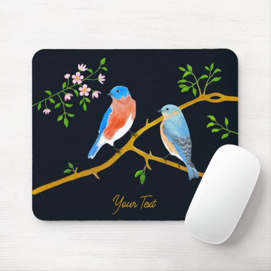 Bluebirds Mousepad (Mit Mouse)