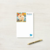 BLUEBIRDS OF HAPPINESS Chow Customizing Post-it Klebezettel (Auf Schreibtisch)