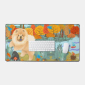 BLUEBIRDS OF HAPPINESS Chow Desk Mat Schreibtischunterlage (Tastatur & Maus)