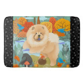 BLUEBIRDS OF HAPPINESS Chow dog crate pad Badematte (Vorderseite)