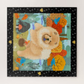 BLUEBIRDS OF HAPPINESS Chow jigsaw puzzle (Horizontal)