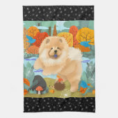 BLUEBIRDS OF HAPPINESS CHOW Kitchen or Show Handtü Geschirrtuch (Vertikal)