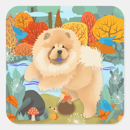 BLUEBIRDS OF HAPPINESS Chow Stickers (Vorderseite)