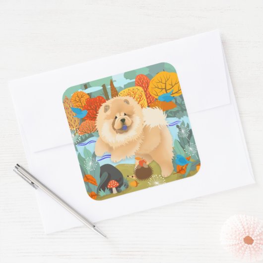 BLUEBIRDS OF HAPPINESS Chow Stickers (Umschlag)