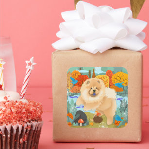 BLUEBIRDS OF HAPPINESS Chow Stickers