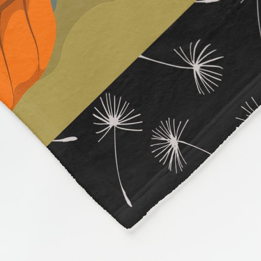 BLUEBIRDS OF HAPPINESS Chow Vlies Decke (Ecke)