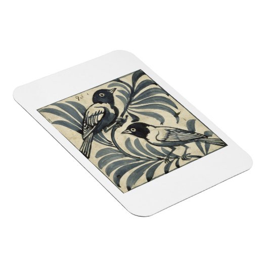 Bluebirds (ohne Papier) Magnet (Rechte Seite)