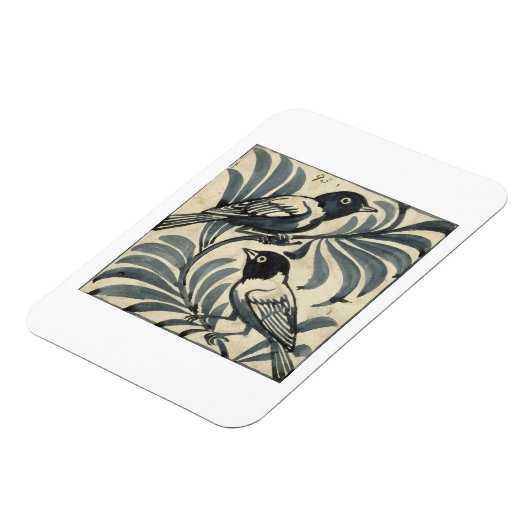 Bluebirds (ohne Papier) Magnet (Linke Seite)