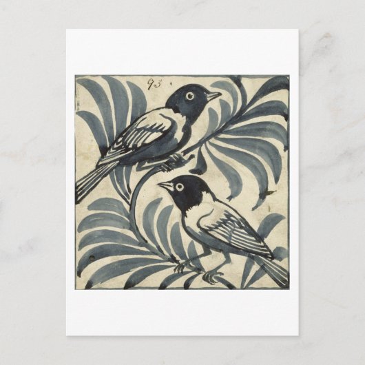 Bluebirds (ohne Papier) Postkarte (Vorderseite)