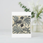 Bluebirds (ohne Papier) Postkarte (Stehend Vorderseite)