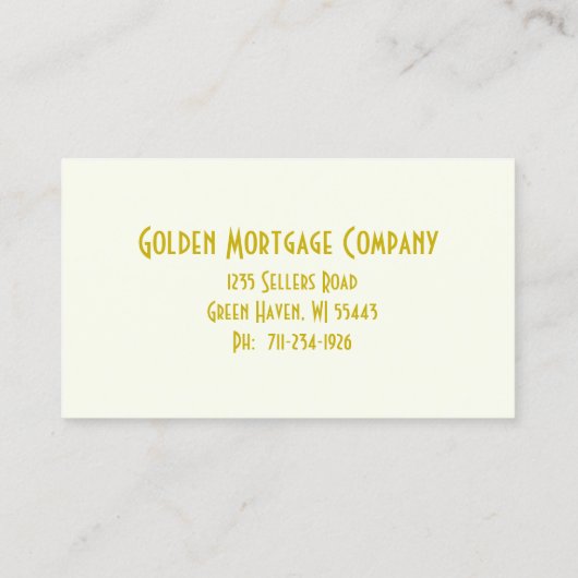 Bluebirds Pair Business Card Visitenkarte (Rückseite)