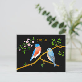 Bluebirds Postkarte