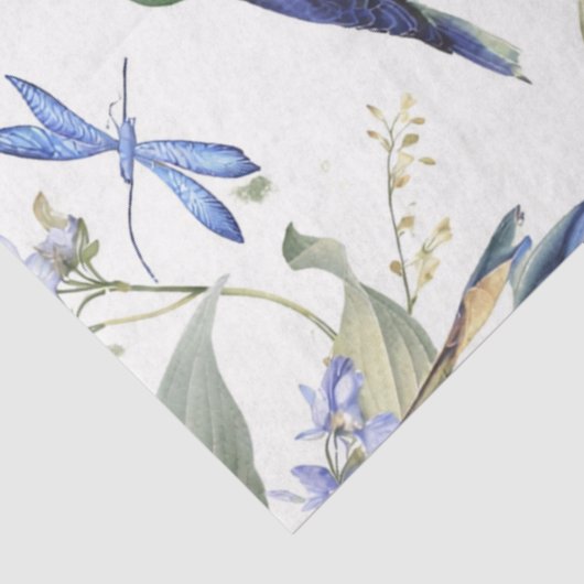 BlueBirds  Seidenpapier (Ausschnitt)