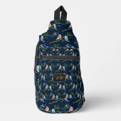 Bluebirds Sling Bag Dark Blue (Vorderseite)