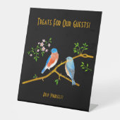 Bluebirds Sockelschild (Vorderseite)