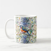 Bluebirds und Berries Kaffeetasse (Links)