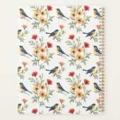 Bluebirds und Blume Planer (Rückseite)
