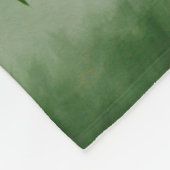 Bluebirds und Pfirsiche Fleecedecke (Ecke)