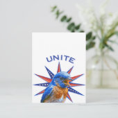 Bluebirds UNITE Postcard Postkarte (Stehend Vorderseite)