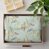 Bluebirs Weißes Grünbuch Seidenpapier (Geschenk)