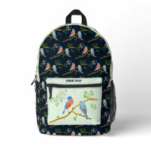 Bluebirts Blackpack Black & Bale Green