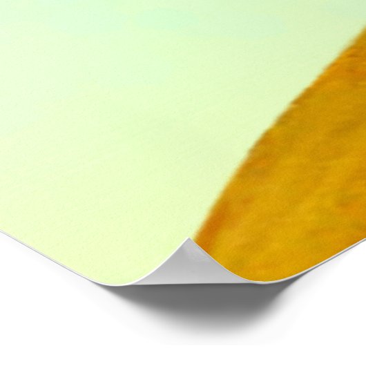 Bluebirts blass blau und grün poster (Ecke)