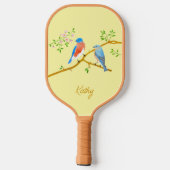 Bluebirts blassgelb pickleball schläger (Rückseite)