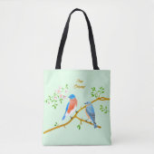 Bluebirts blassgrün tasche (Vorderseite)