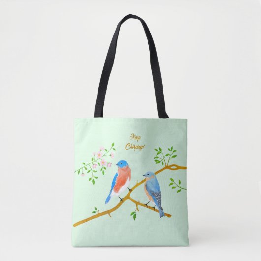 Bluebirts blassgrün tasche (Vorderseite)